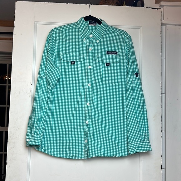 Simply Southern checkered button down - Picture 1 of 8